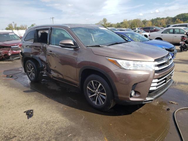  TOYOTA HIGHLANDER 2017 Коричневый