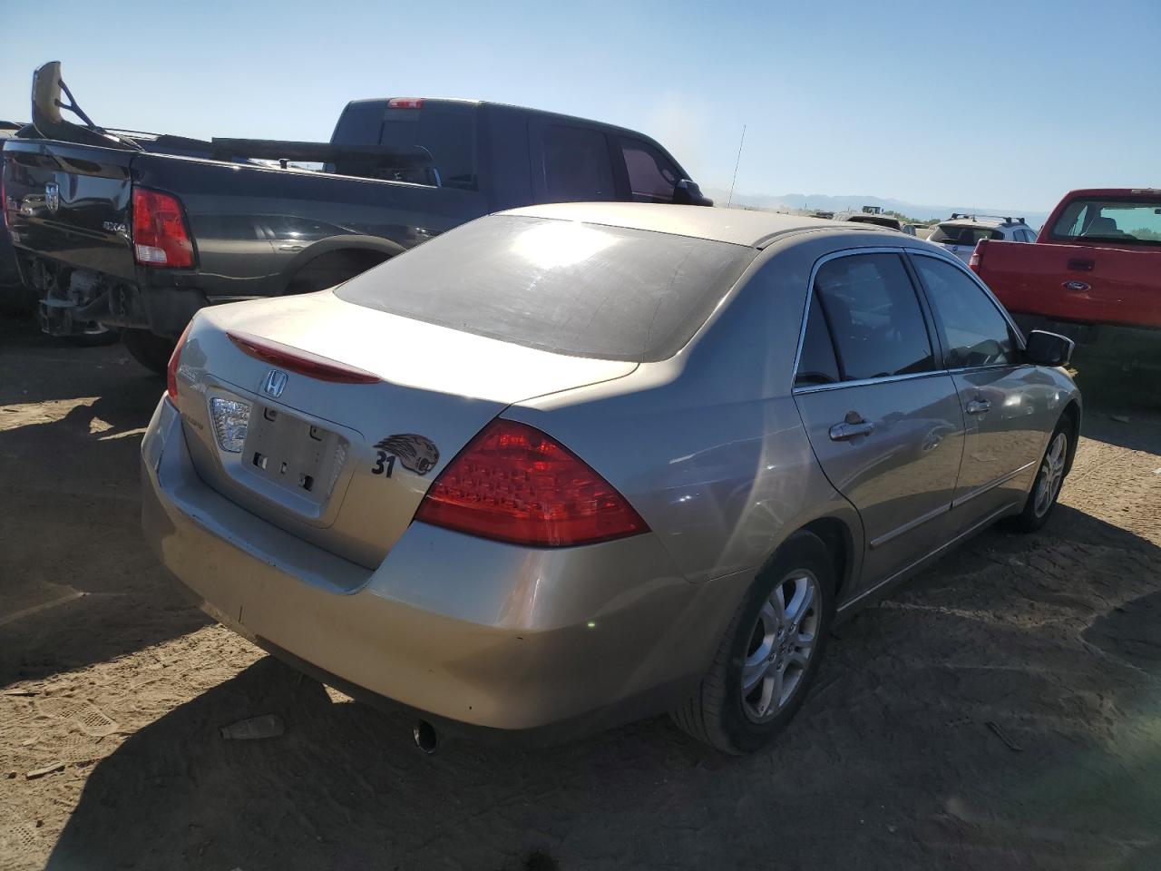 2006 Honda Accord Ex VIN: JHMCM56706C002744 Lot: 74091344