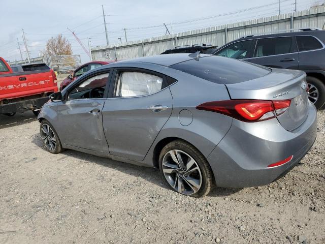  HYUNDAI ELANTRA 2015 Серебристый