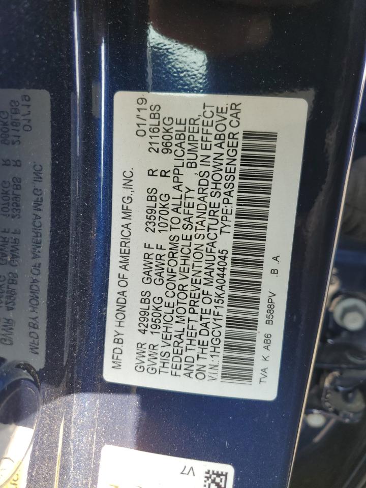 2019 Honda Accord - Image 12