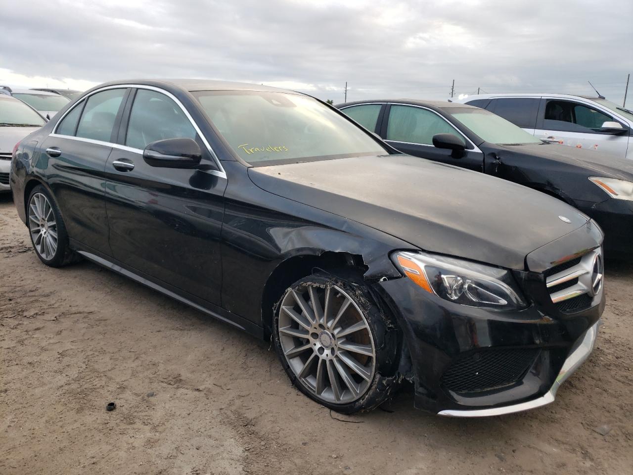 VIN WDDWF4JB8HR232438 2017 MERCEDES-BENZ C-CLASS no.4