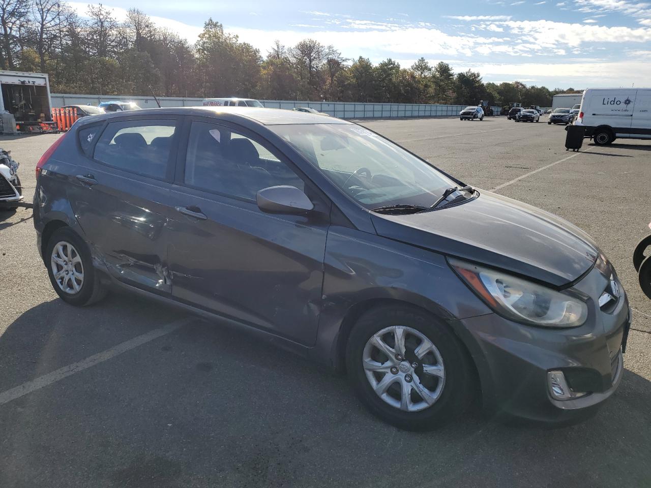 2012 Hyundai Accent Gls VIN: KMHCT5AE2CU023879 Lot: 76051124