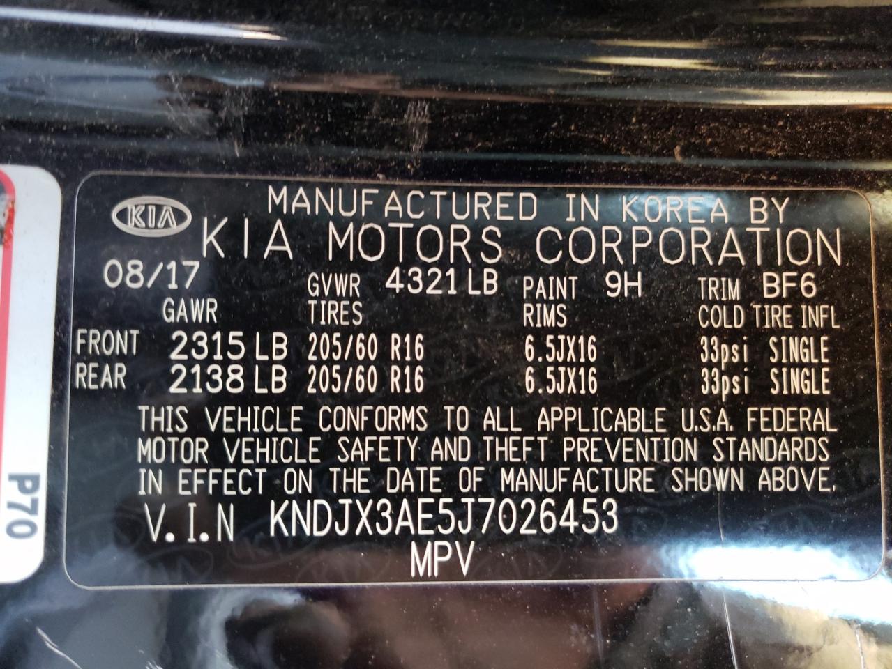 KNDJX3AE5J7026453 2018 Kia Soul Ev +