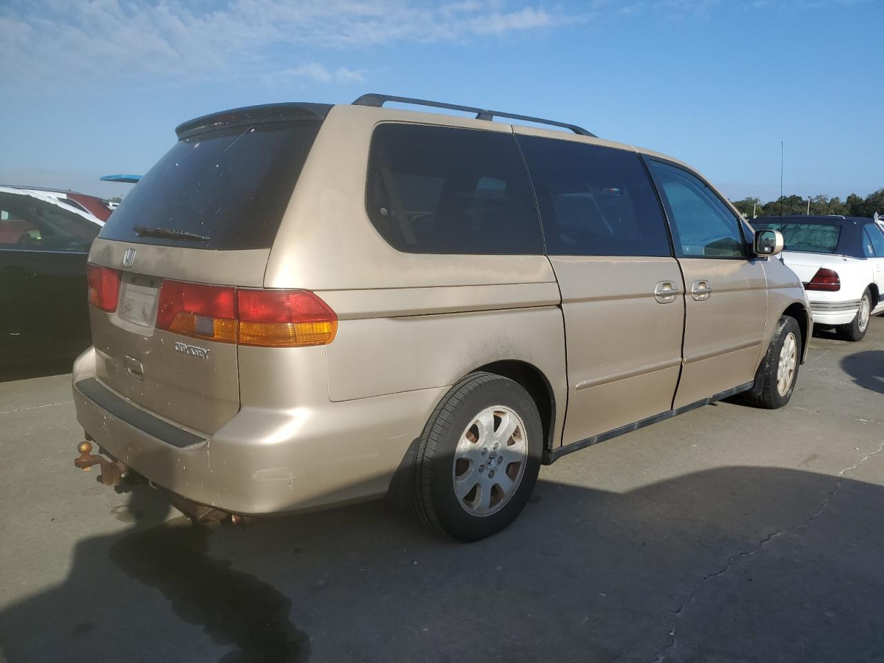 2002 Honda Odyssey Exl VIN: 2HKRL18702H537298 Lot: 75061554