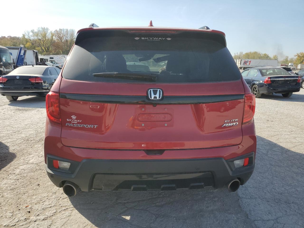 2022 Honda Passport Elite VIN: 5FNYF8H03NB026928 Lot: 76888914