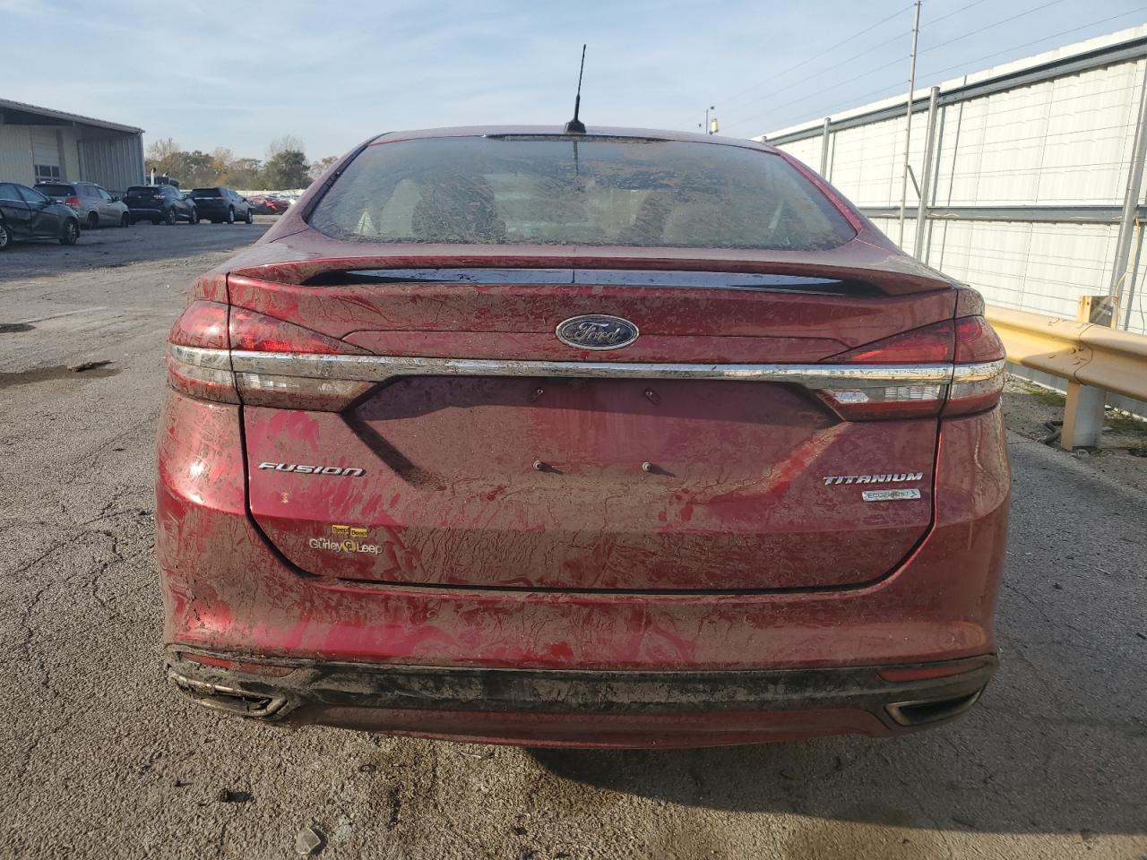 2017 Ford Fusion Titanium VIN: 3FA6P0K94HR185690 Lot: 77990344