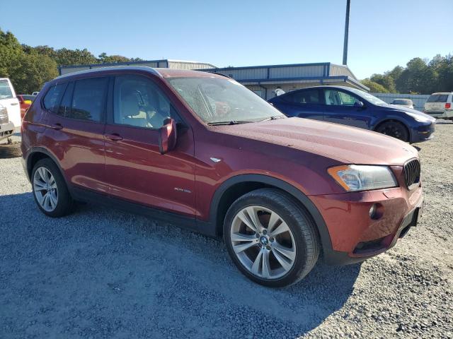  BMW X3 2014 Червоний