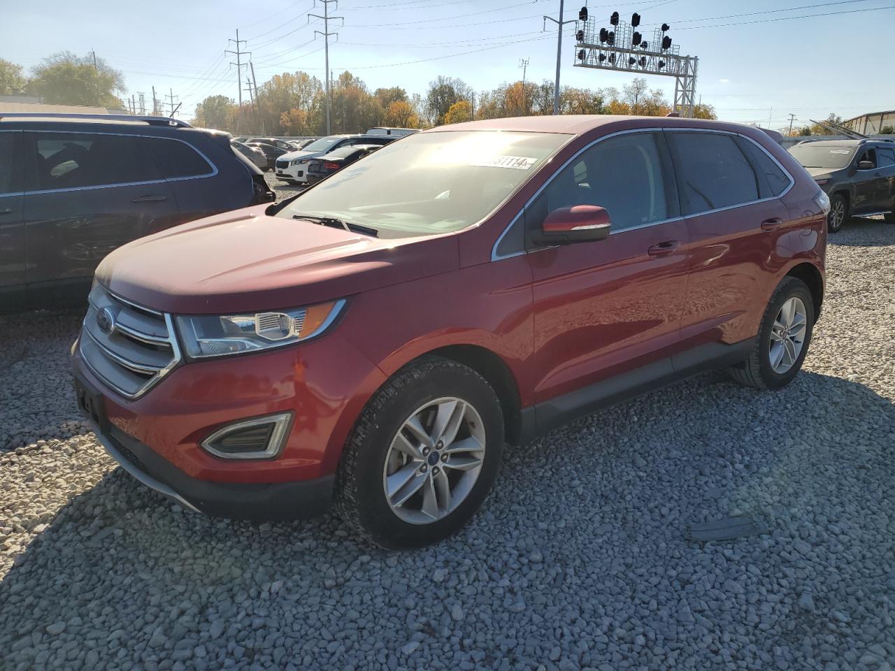 VIN 2FMPK4J92HBC48107 2017 FORD EDGE no.1