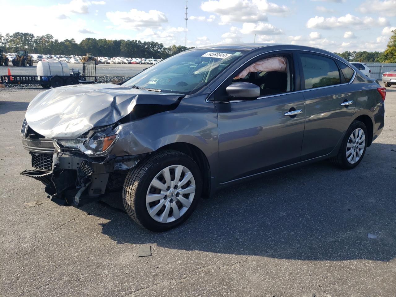 2017 Nissan Sentra S VIN: 3N1AB7AP7HY242663 Lot: 74563844