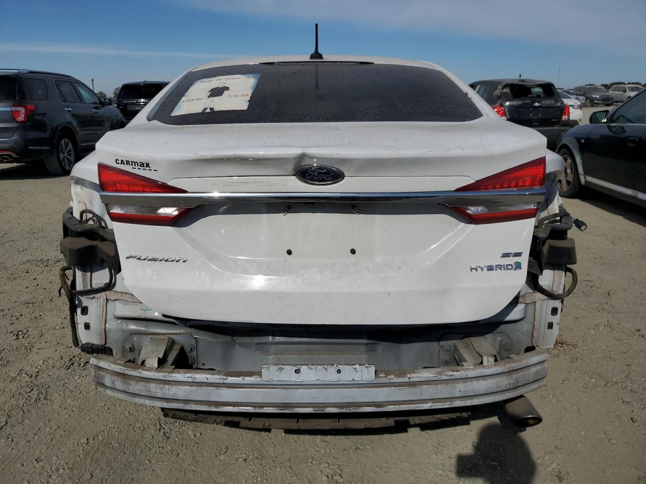 2018 Ford Fusion Se Hybrid VIN: 3FA6P0LU4JR151340 Lot: 76808504