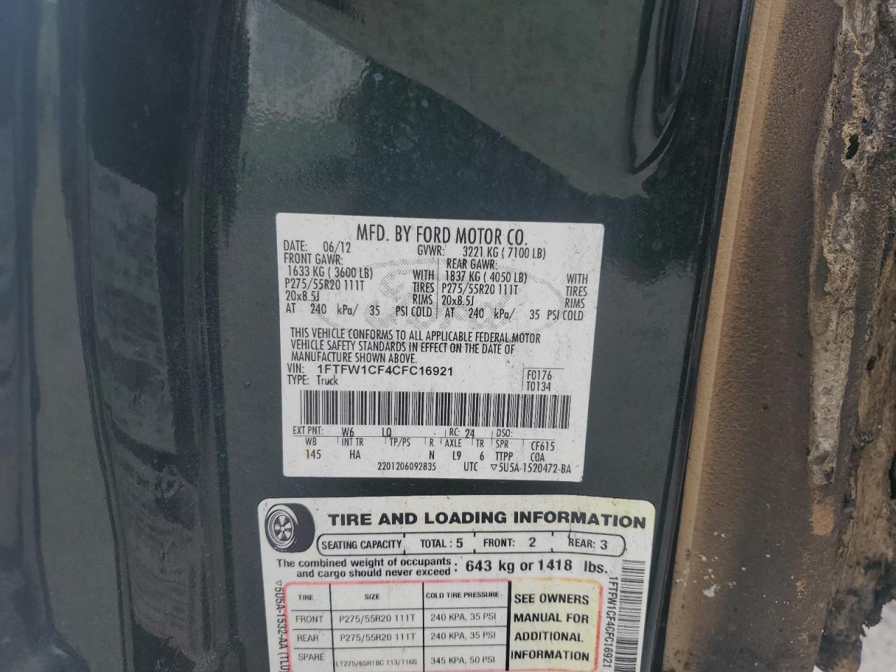 2012 Ford F-150 - Image 12