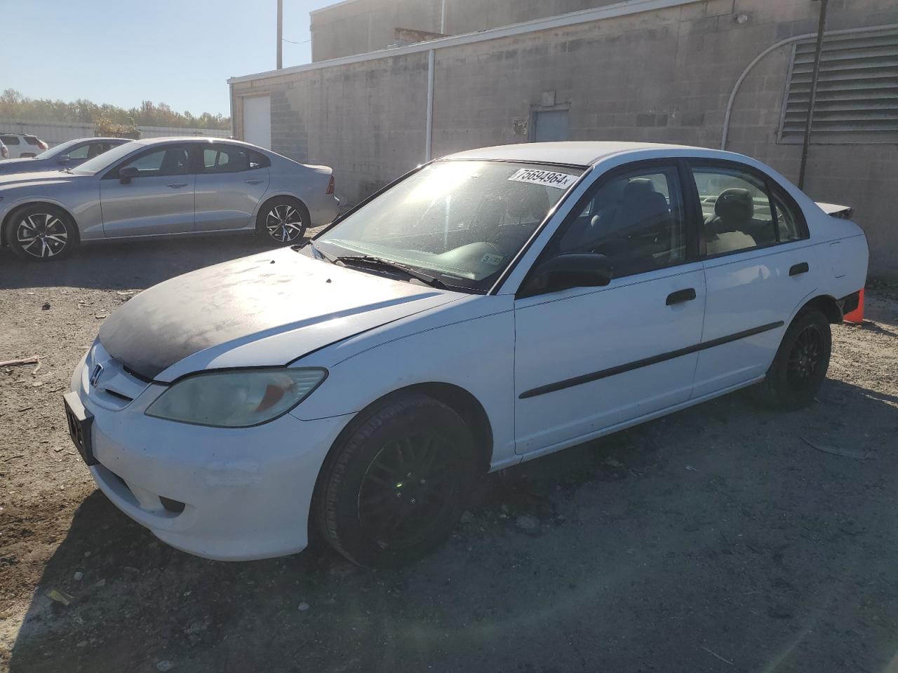 2004 Honda Civic Dx Vp VIN: 2HGES16364H550961 Lot: 75694964