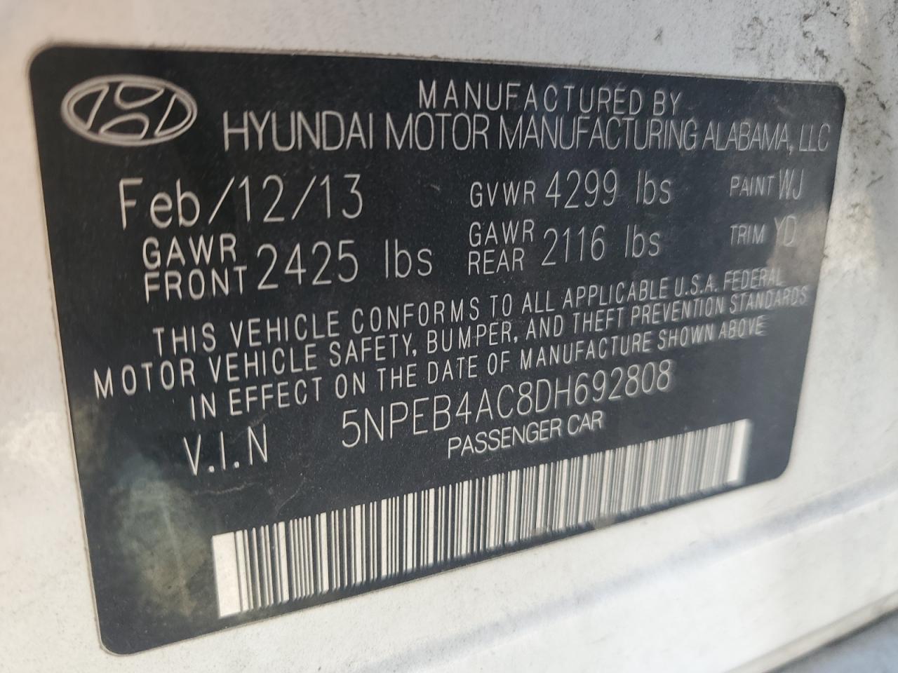 2013 Hyundai Sonata - Image 12