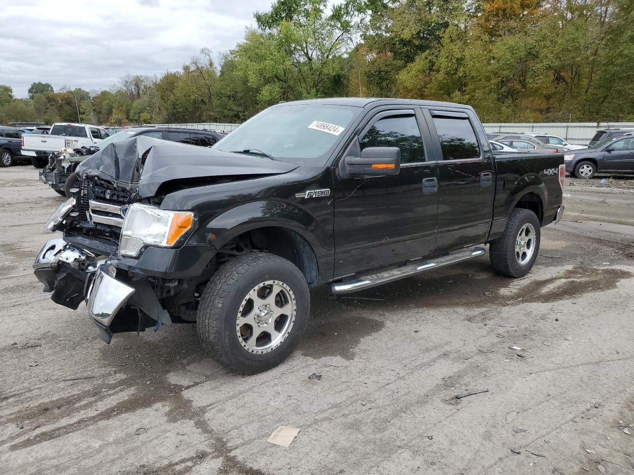 2011 Ford F150 Supercrew VIN: 1FTFW1EF1BFB00863 Lot: 74898424