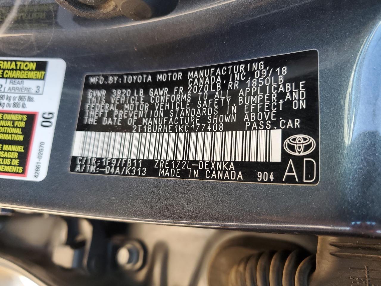 2019 Toyota Corolla - Image 13