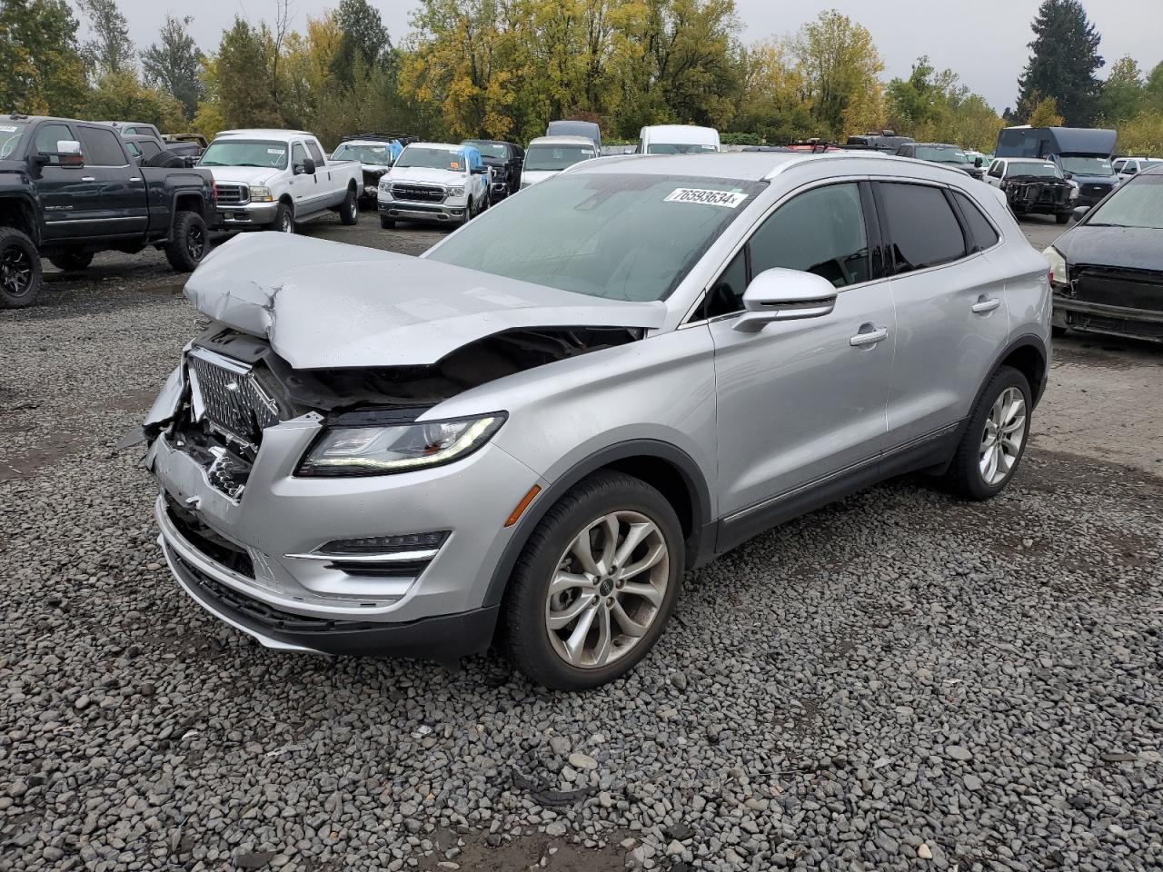 2019 Lincoln Mkc Select VIN: 5LMCJ2D98KUL51029 Lot: 76593634