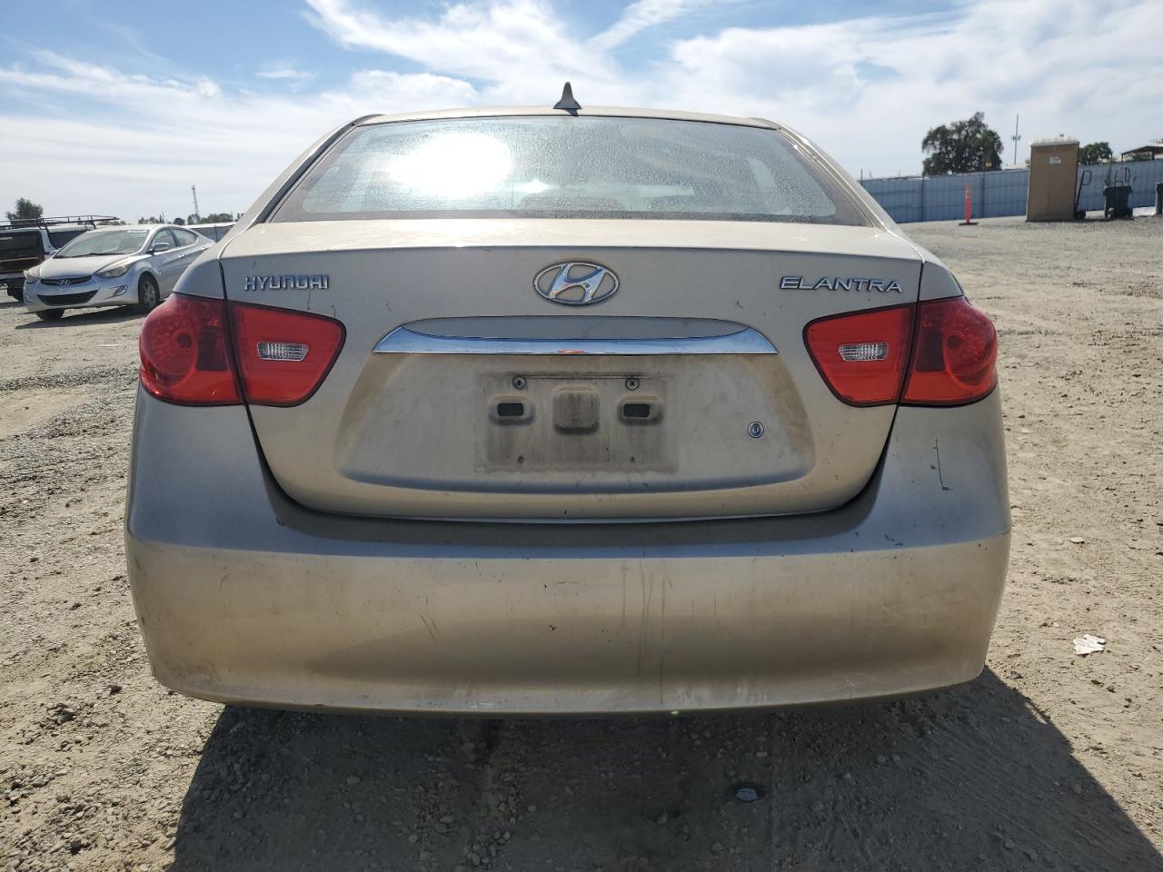 KMHDU4AD3AU909760 2010 Hyundai Elantra Blue