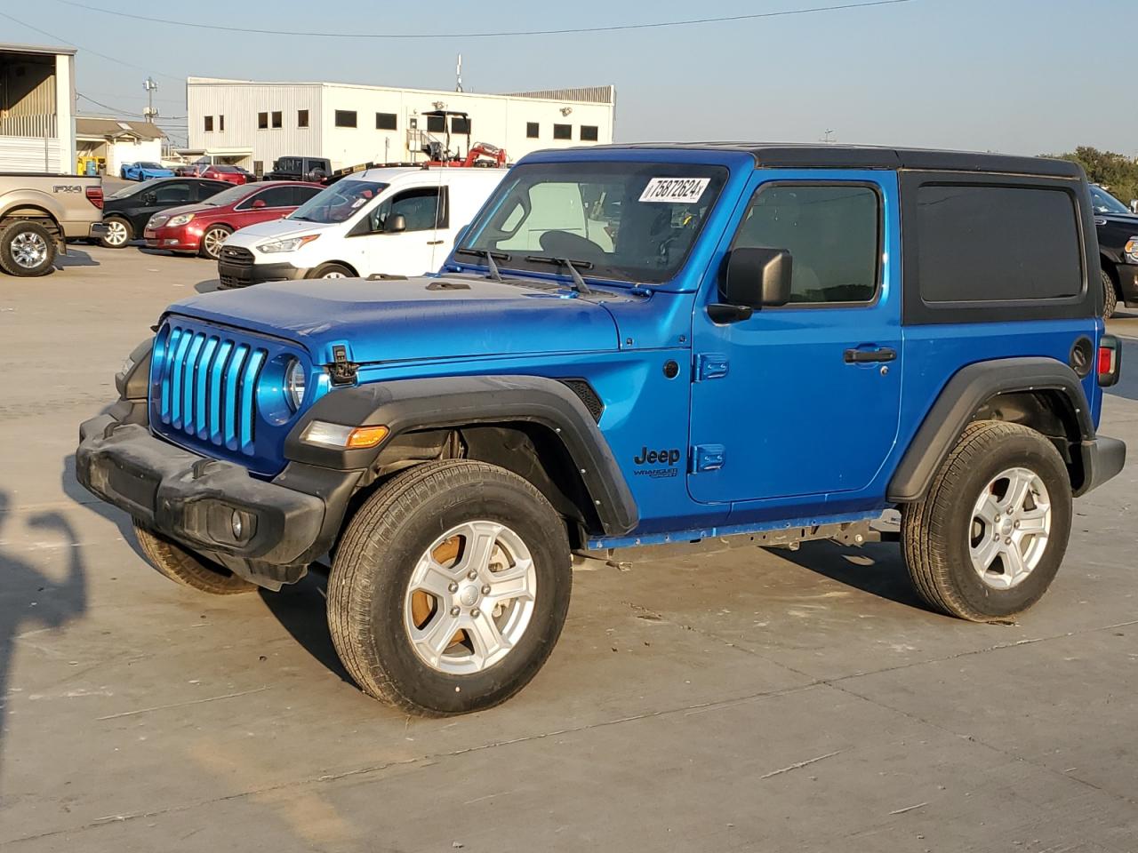 2021 Jeep Wrangler Sport VIN: 1C4GJXAN0MW790739 Lot: 75872624