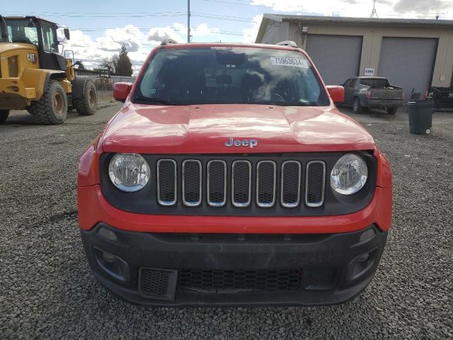  JEEP RENEGADE 2015 Красный