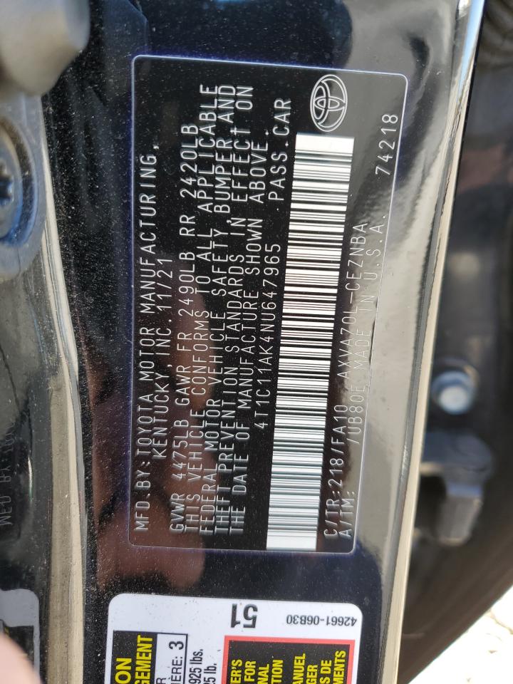 2022 Toyota Camry - Image 14