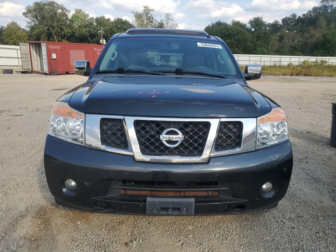 2015 Nissan Armada Sv VIN: 5N1AA0NCXFN608300 Lot: 75832674