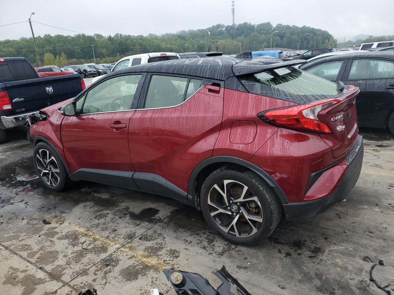 VIN JTNKHMBX0K1043085 2019 TOYOTA C-HR no.2