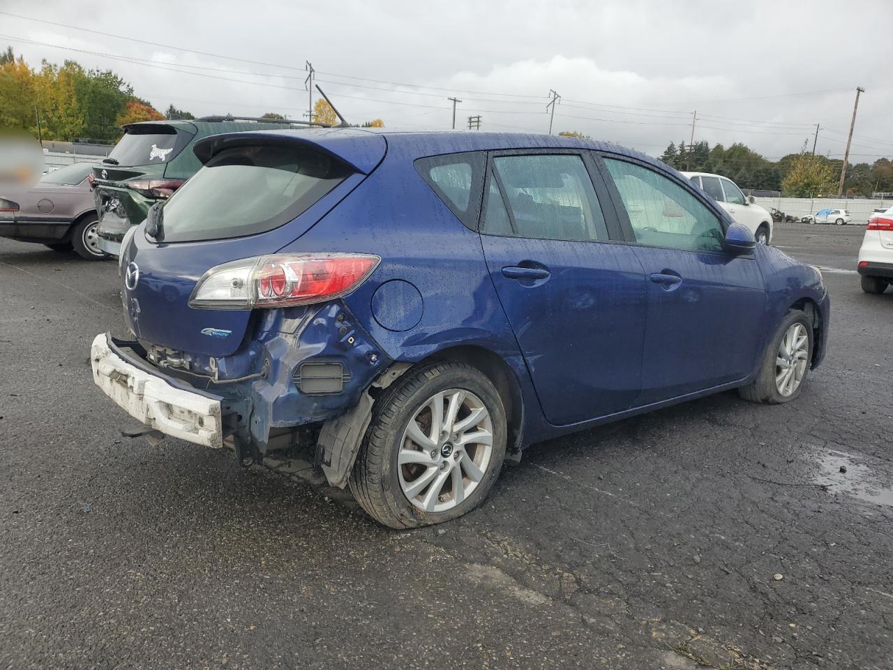 VIN JM1BL1L86D1705148 2013 MAZDA 3 no.3