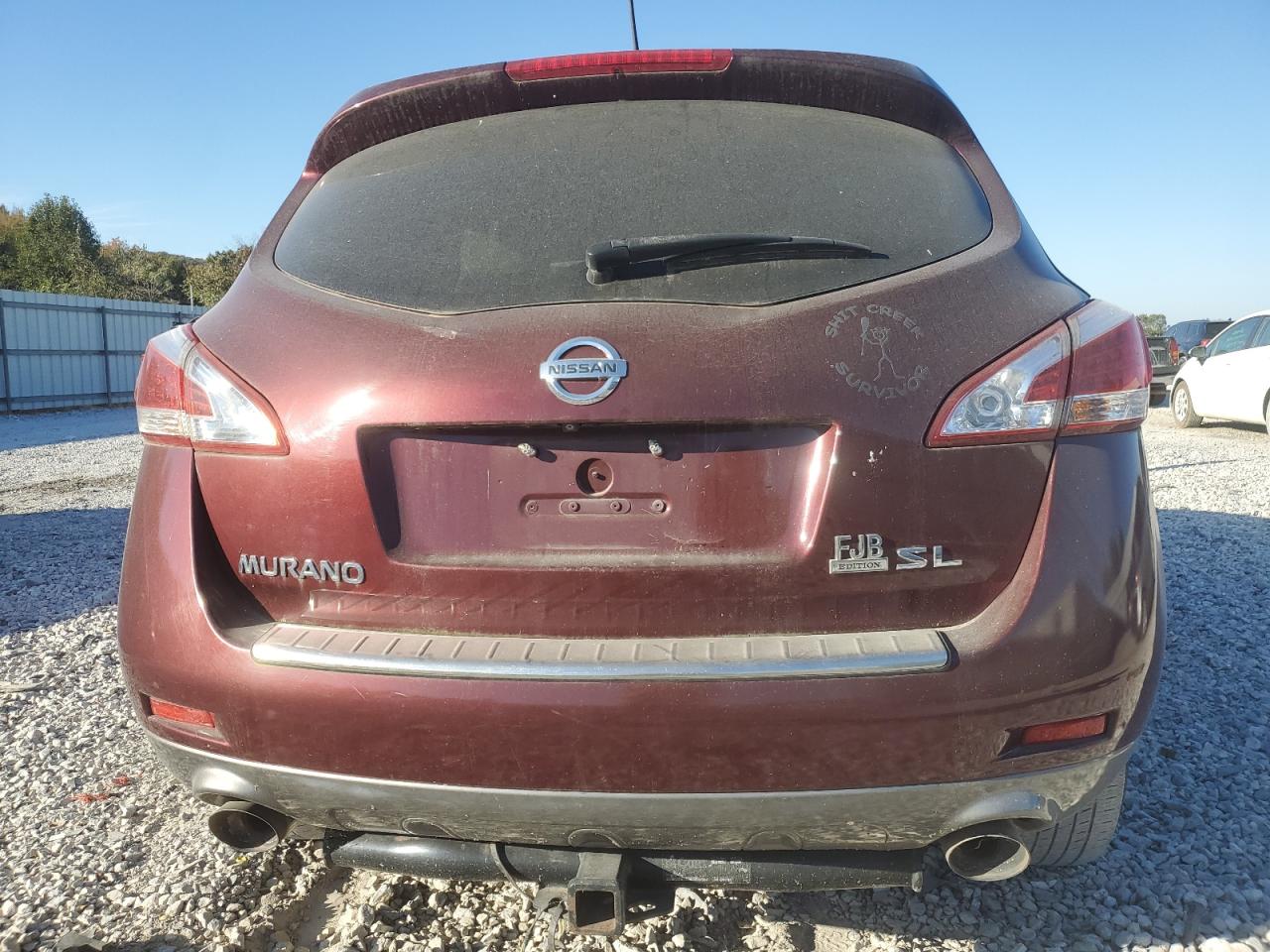 2011 Nissan Murano S VIN: JN8AZ1MUXBW052513 Lot: 76812214