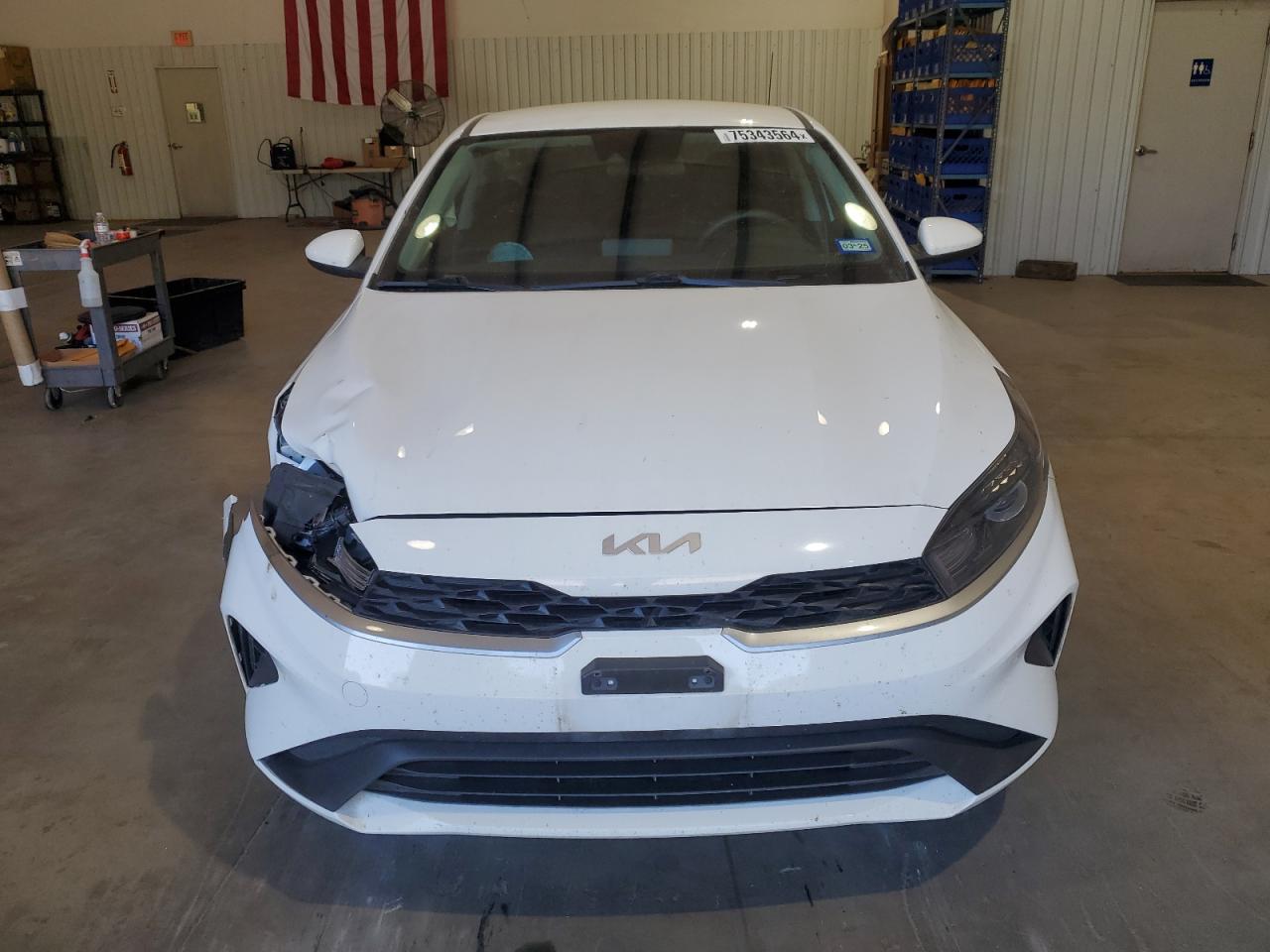 2022 Kia Forte Fe VIN: 3KPF24AD4NE447345 Lot: 75343564