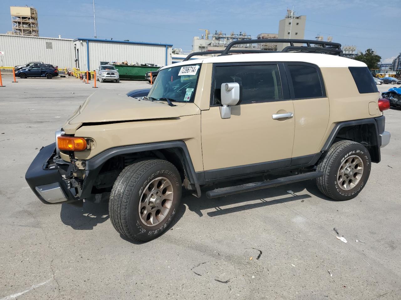 2013 Toyota Fj Cruiser VIN: JTEBU4BFXDK170295 Lot: 72396714