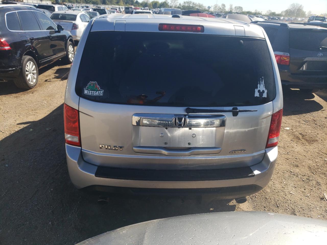 2015 Honda Pilot Exl VIN: 5FNYF4H59FB053721 Lot: 73502604