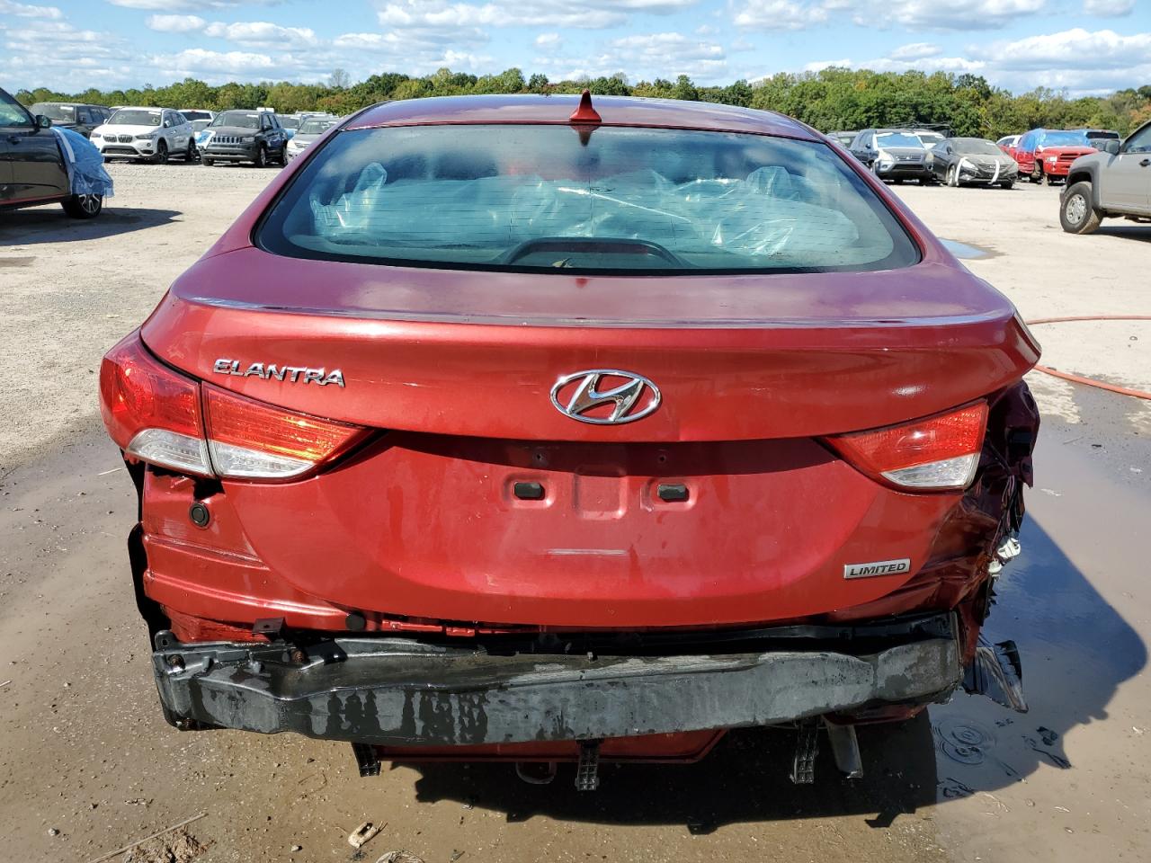 KMHDH4AE2CU305830 2012 Hyundai Elantra Gls