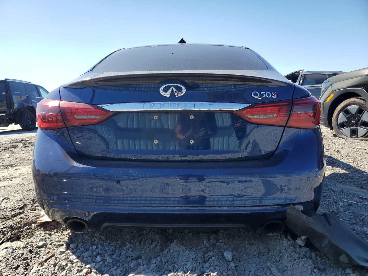 JN1FV7AP2JM460015 2018 Infiniti Q50 Red Sport 400