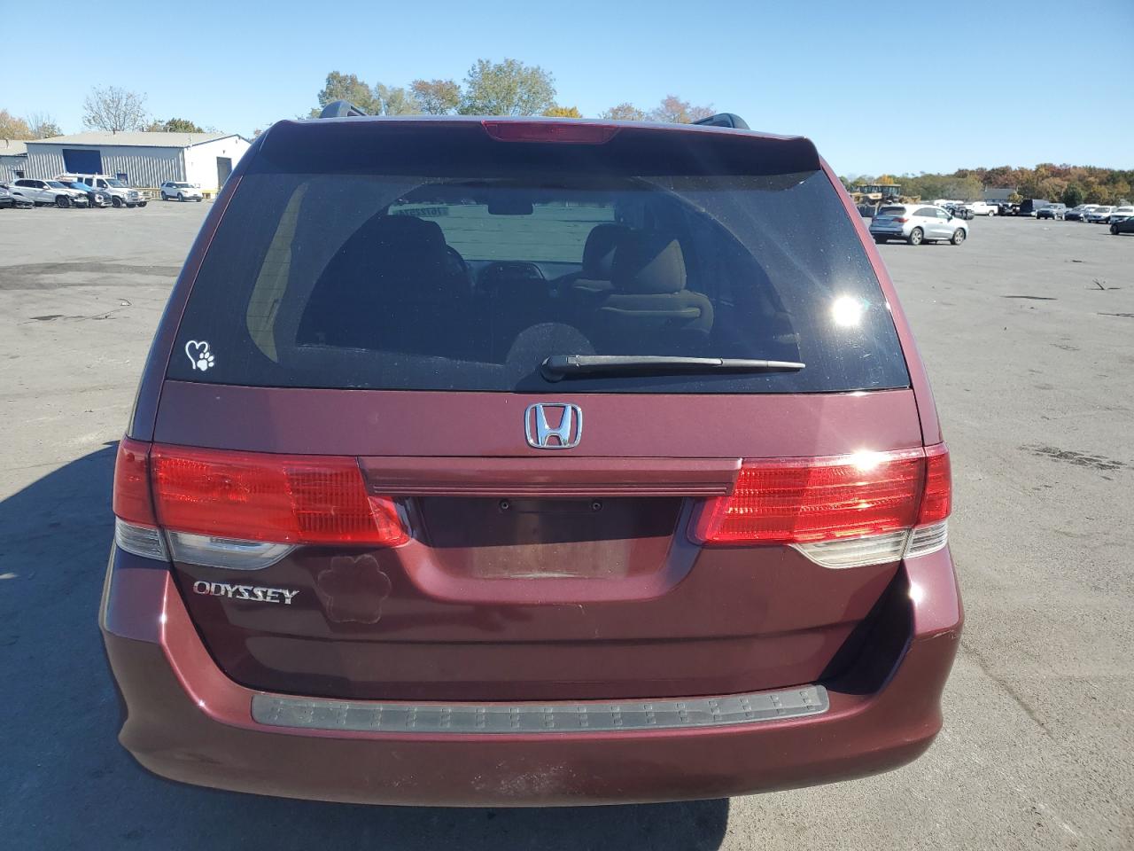 2009 Honda Odyssey Ex VIN: 5FNRL38429B006372 Lot: 76722574