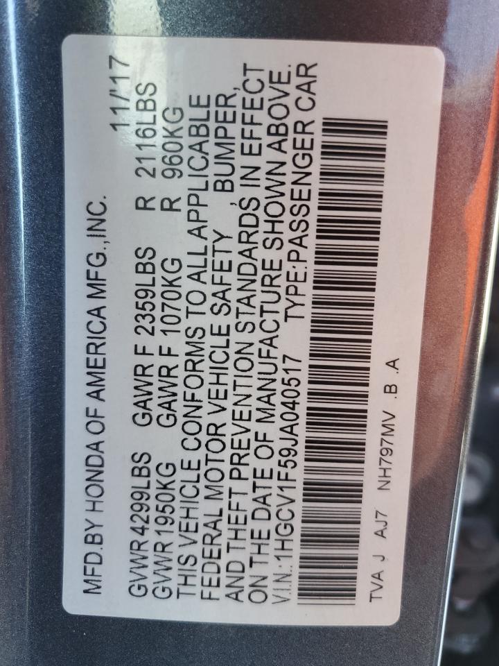 2018 Honda Accord - Image 14