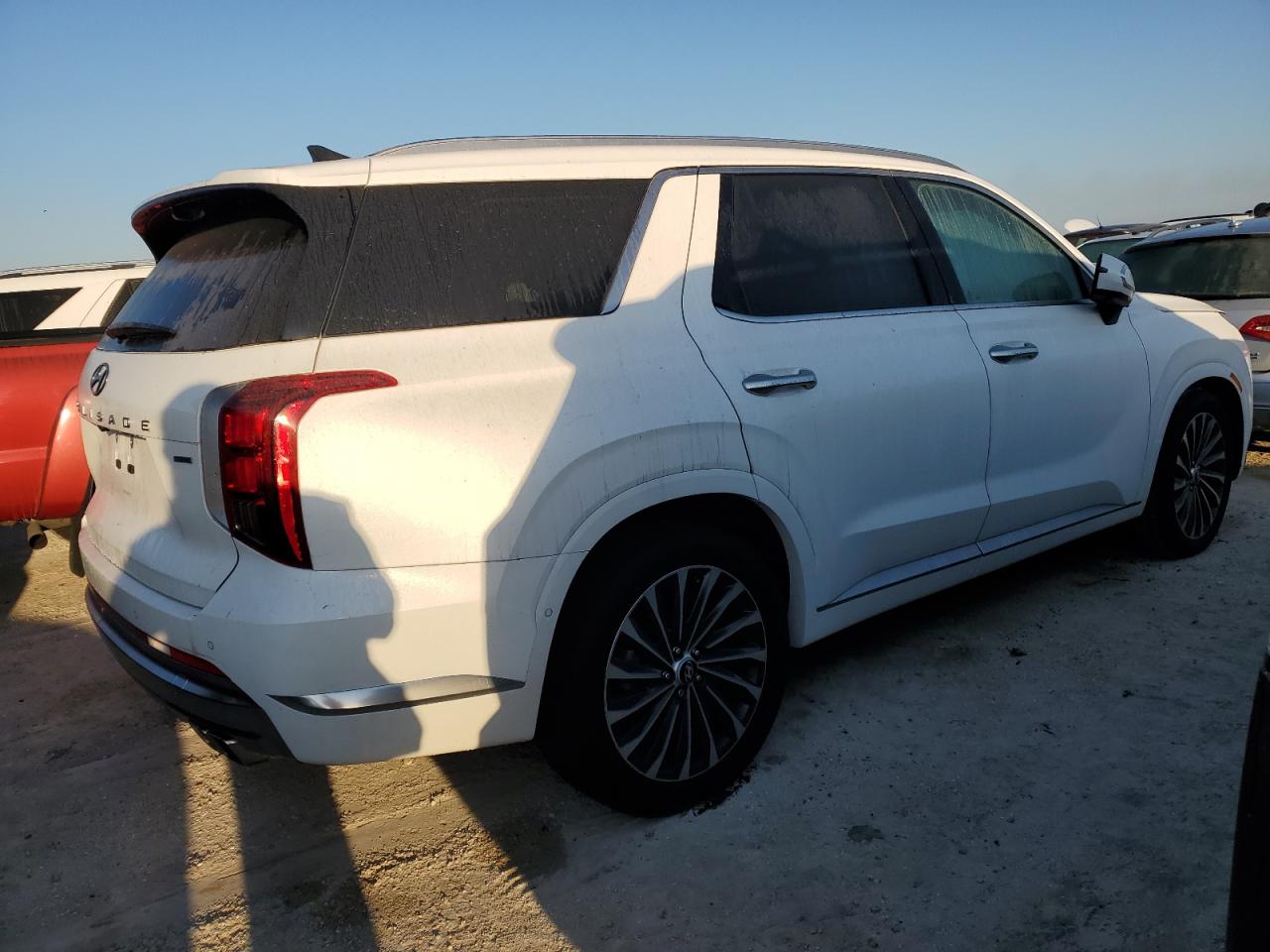 2024 Hyundai Palisade Calligraphy VIN: KM8R7DGE1RU657726 Lot: 75116674