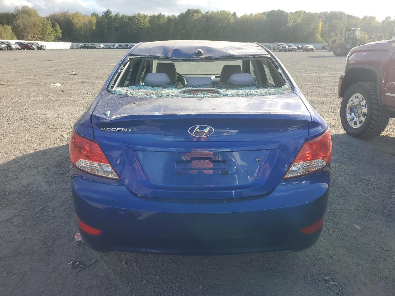 2013 Hyundai Accent Gls VIN: KMHCT4AE9DU387969 Lot: 74237874