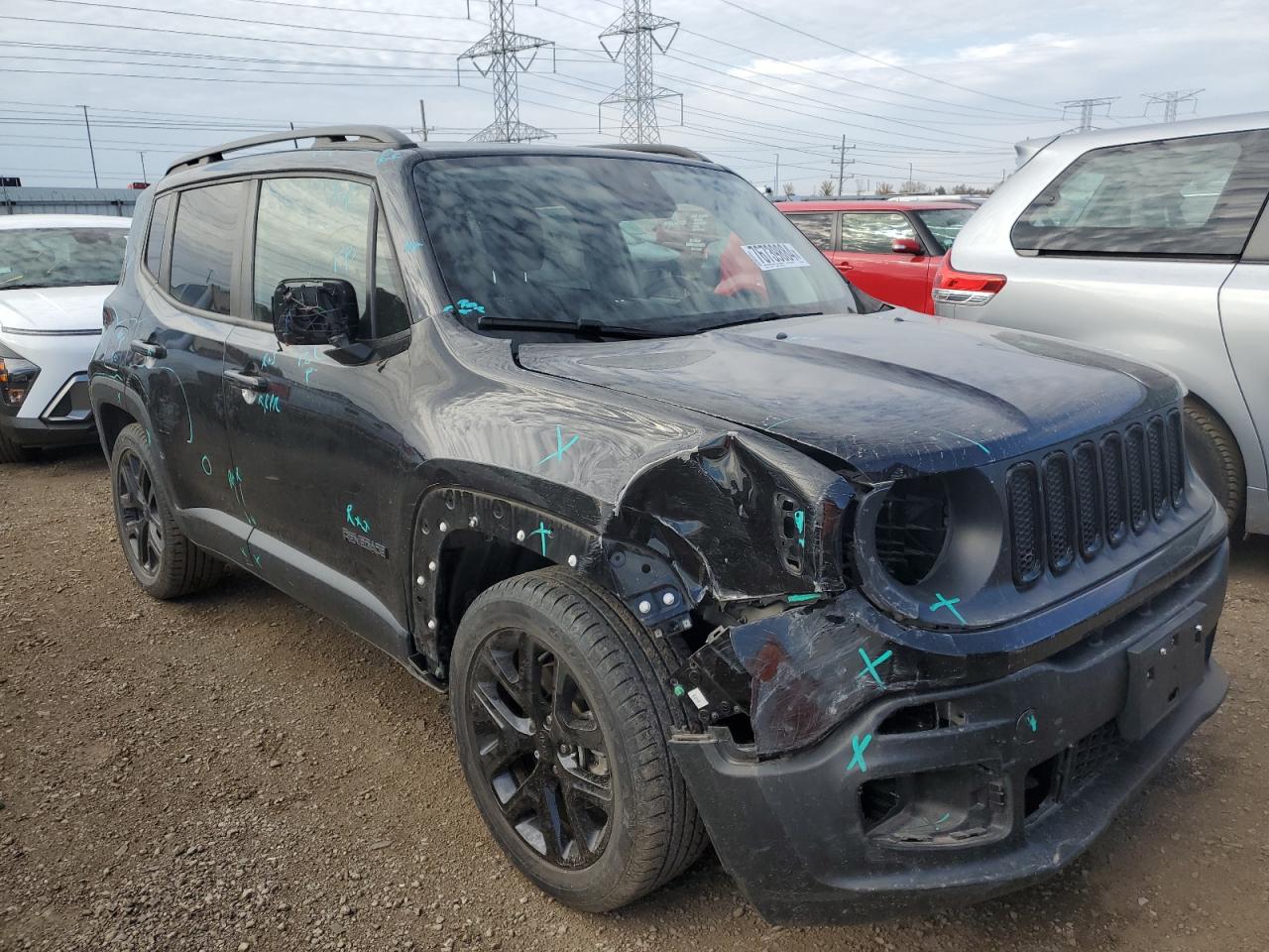 2018 Jeep Renegade Latitude VIN: ZACCJABB9JPH62494 Lot: 76739884