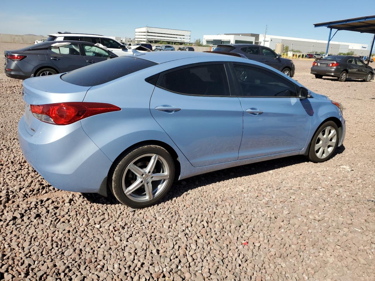 VIN KMHDH4AE5DU677776 2013 HYUNDAI ELANTRA no.3