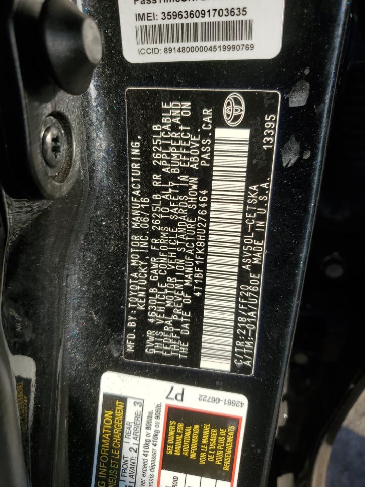 2017 Toyota Camry - Image 12