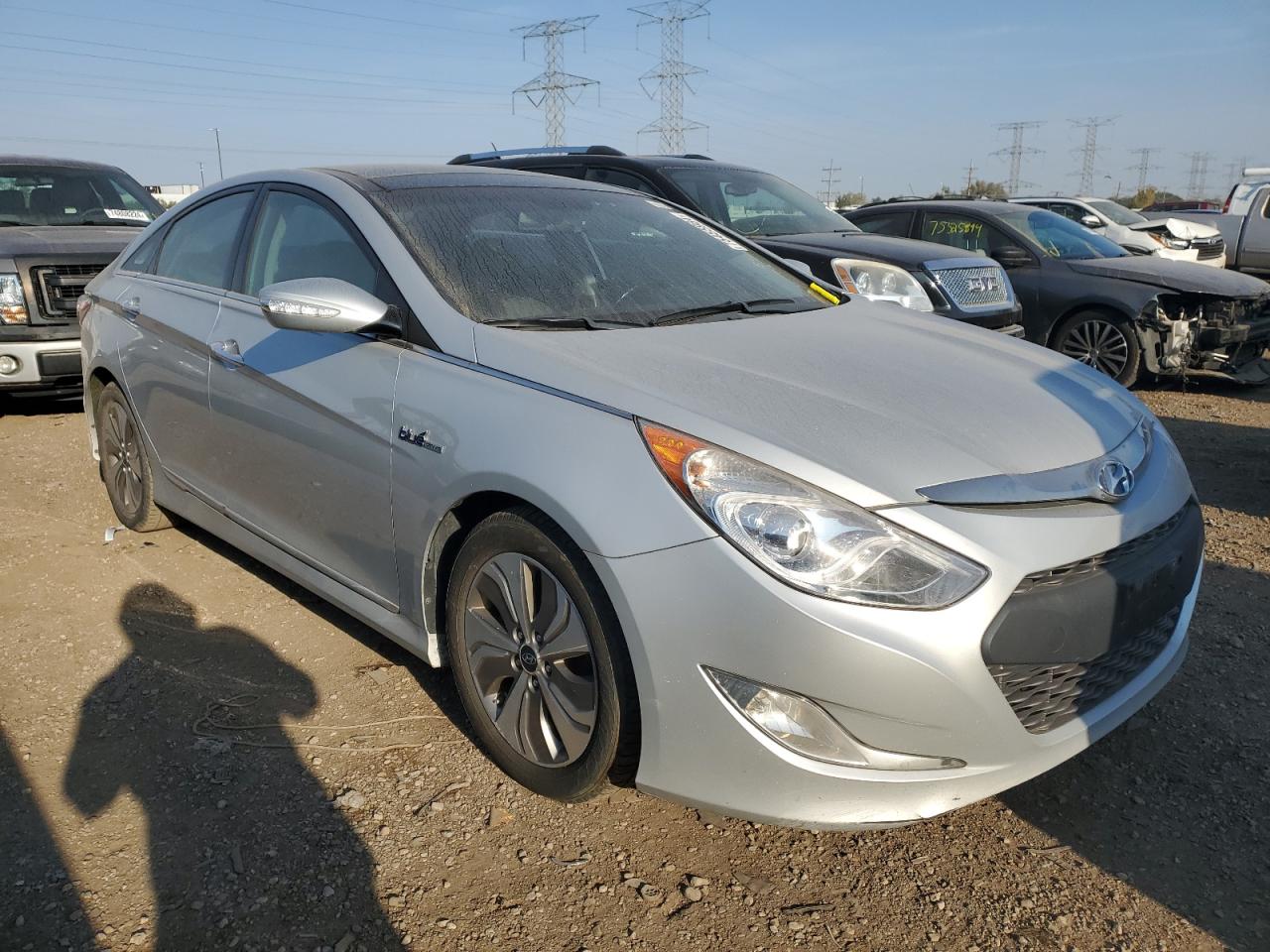 KMHEC4A42FA121584 2015 Hyundai Sonata Hybrid