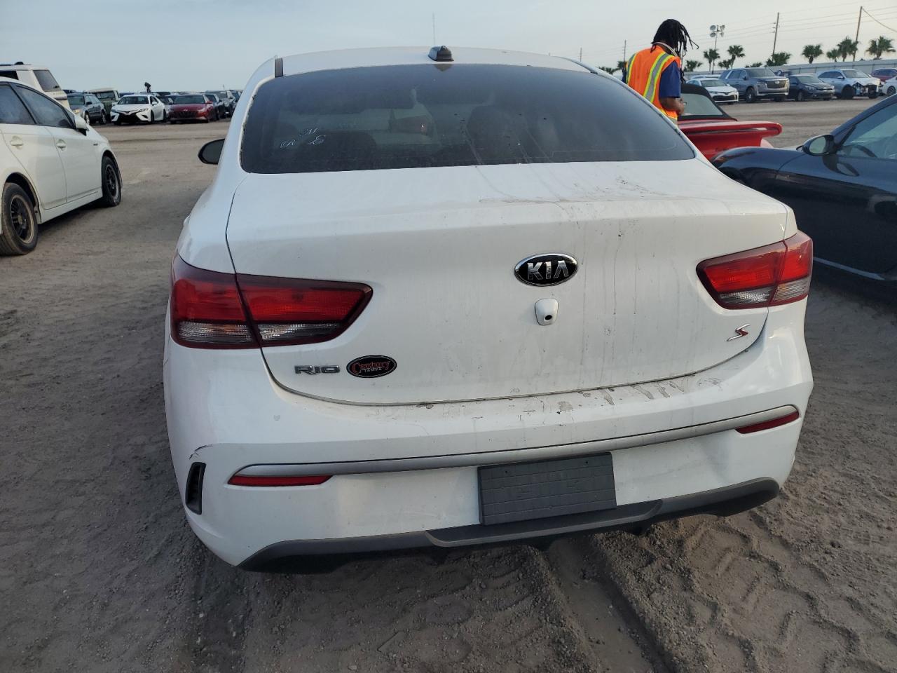 2021 Kia Rio Lx VIN: 3KPA24AD3ME377054 Lot: 76581154