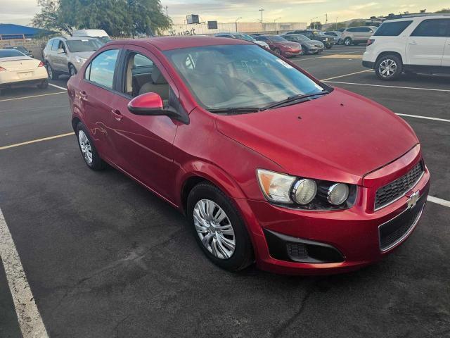 Sedans CHEVROLET SONIC 2013 Burgundy