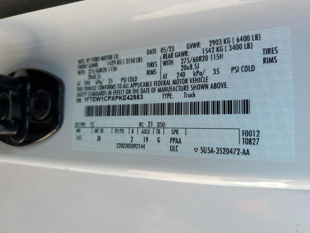 2023 Ford F-150 - Image 12