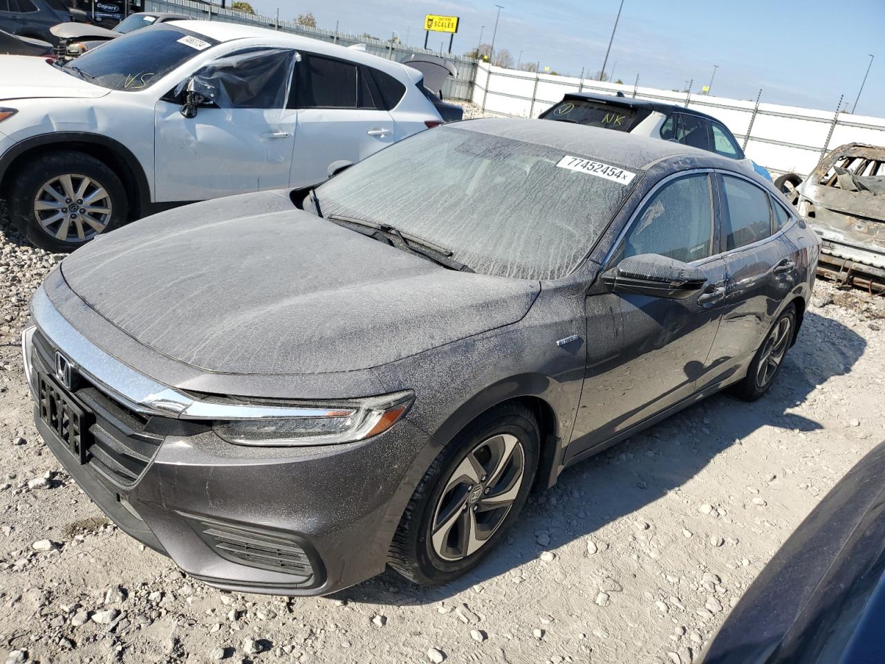 2019 Honda Insight Ex на продаже в Cahokia Heights, IL - Front End