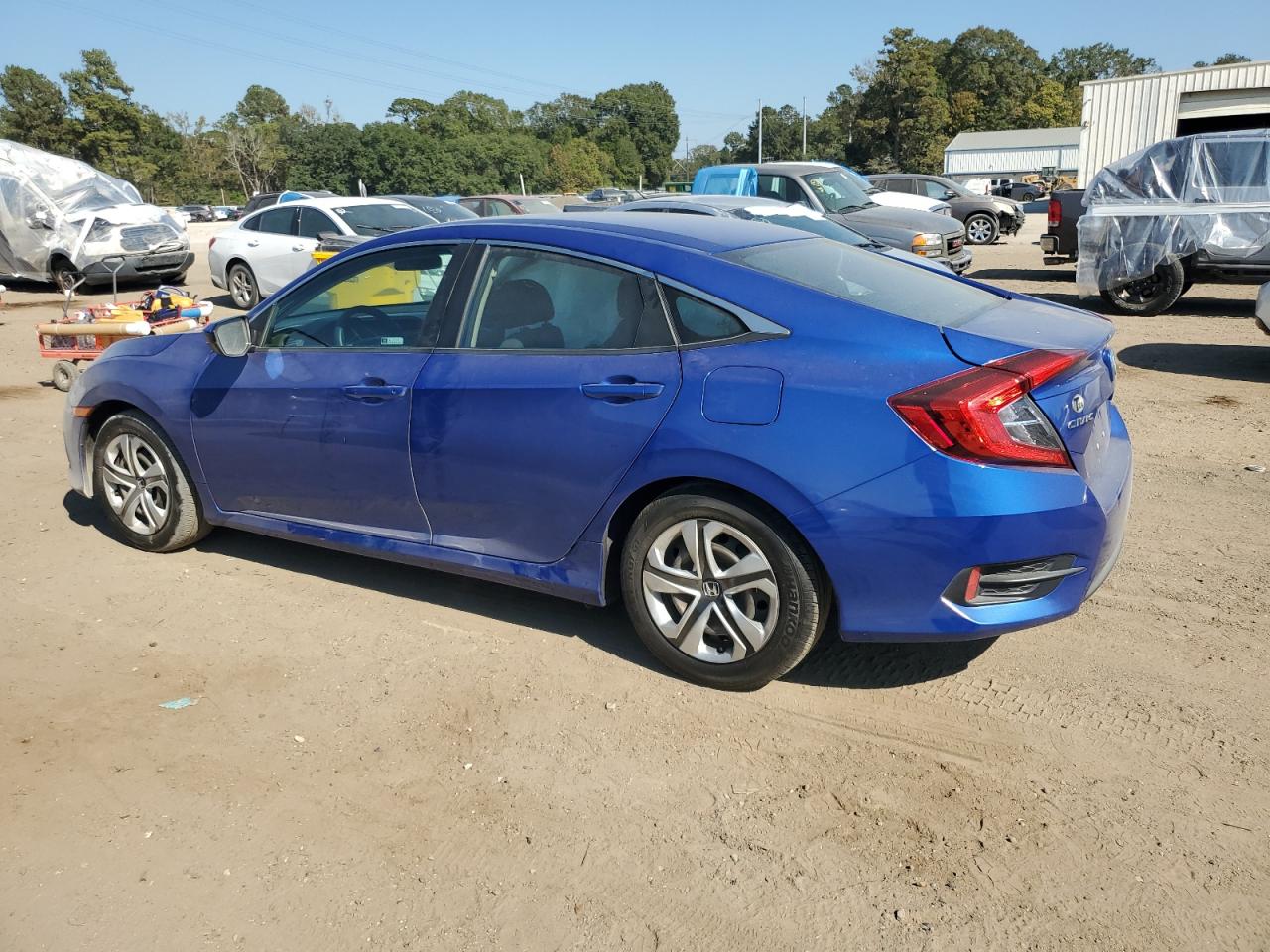 2018 Honda Civic Lx VIN: 2HGFC2F58JH596893 Lot: 78131684