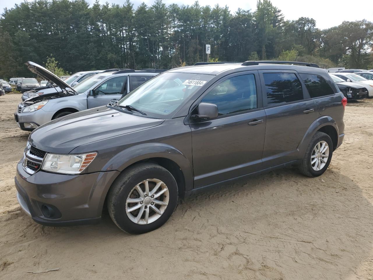 2017 Dodge Journey Sxt VIN: 3C4PDDBG6HT540312 Lot: 74611884