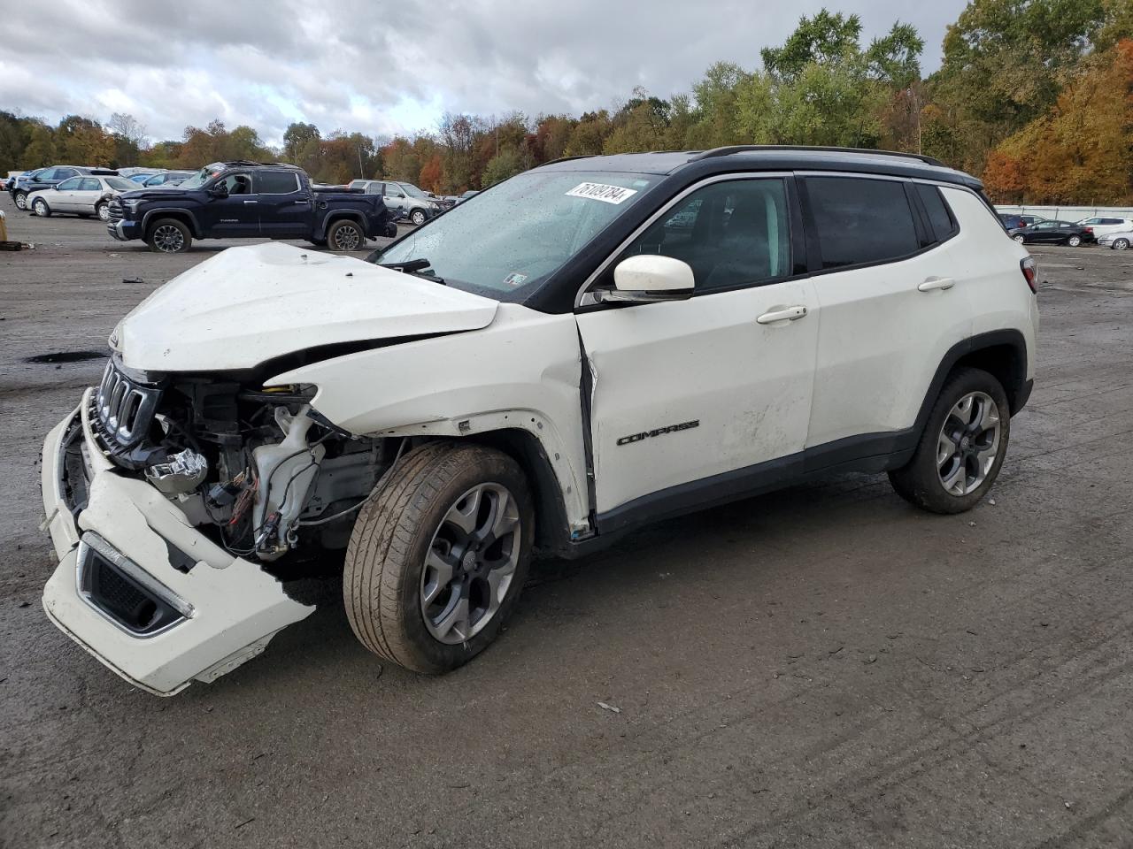 2018 Jeep Compass Limited VIN: 3C4NJDCB7JT266367 Lot: 76109784