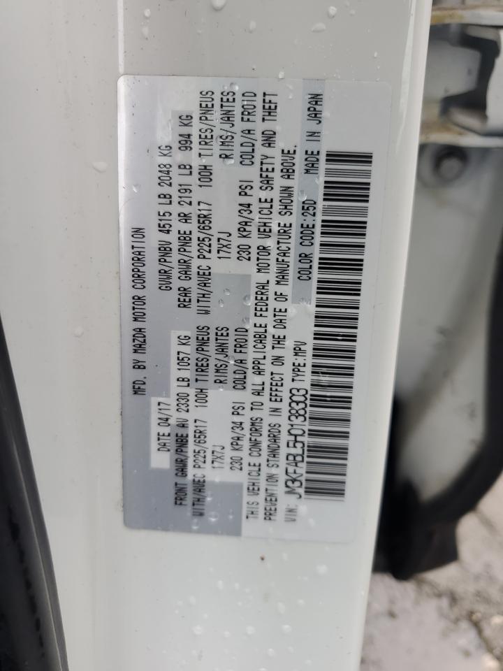 JM3KFABL5H0138303 2017 Mazda Cx-5 Sport