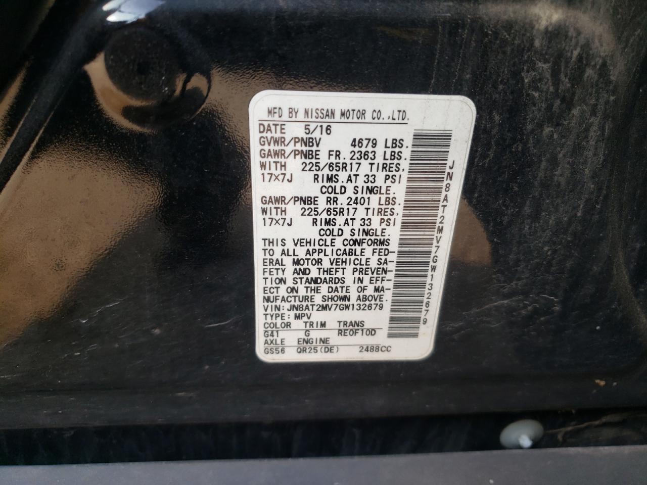 2016 Nissan Rogue - Image 12